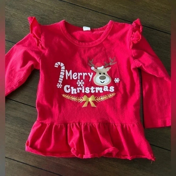 TODDLER CHRISTMAS BUNDLE : 3 outfits, Christmas themed - Picture 3 of 7